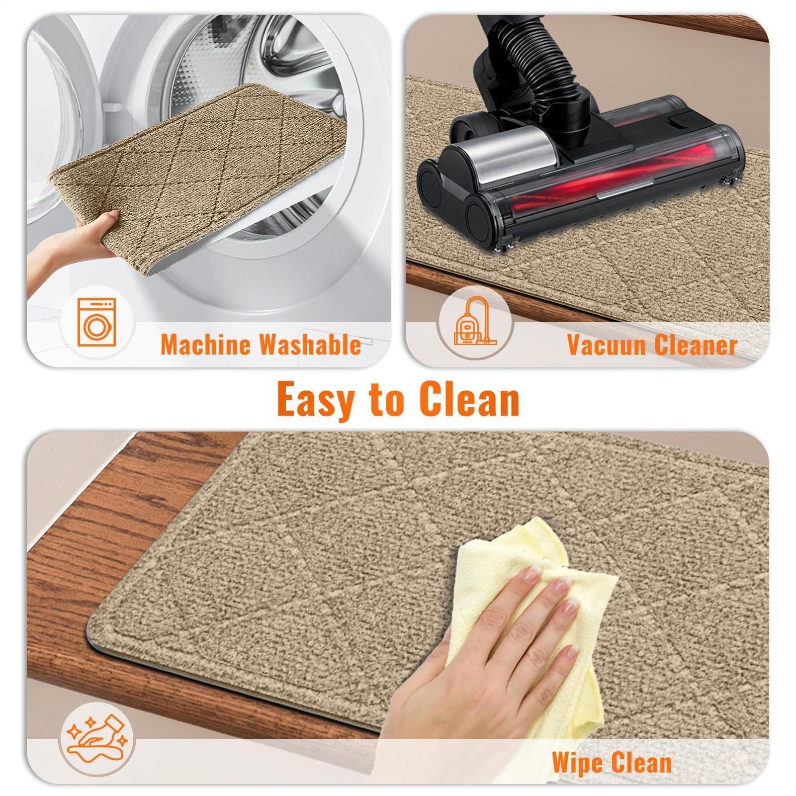 Commercial Kitchen Mats - Stair Rugs 7 Pieces Adhesive Treads