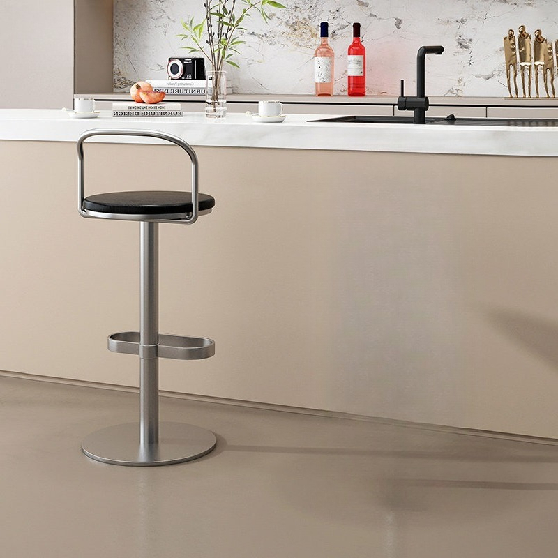 Commercial Kitchen Interior - Nordic simple bar chair household liftable