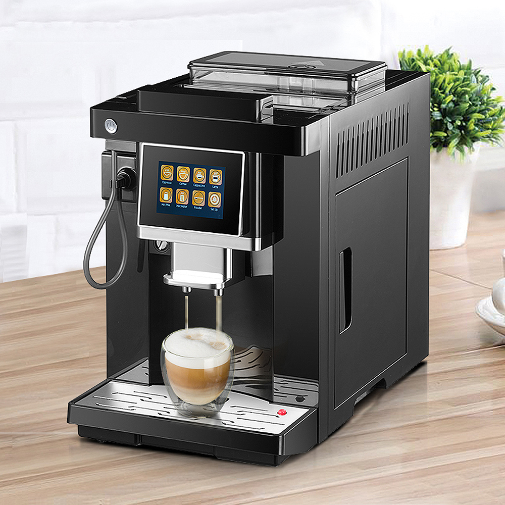 Commercial Espresso Machine - Fully Automatic Electric Coffee Machine with