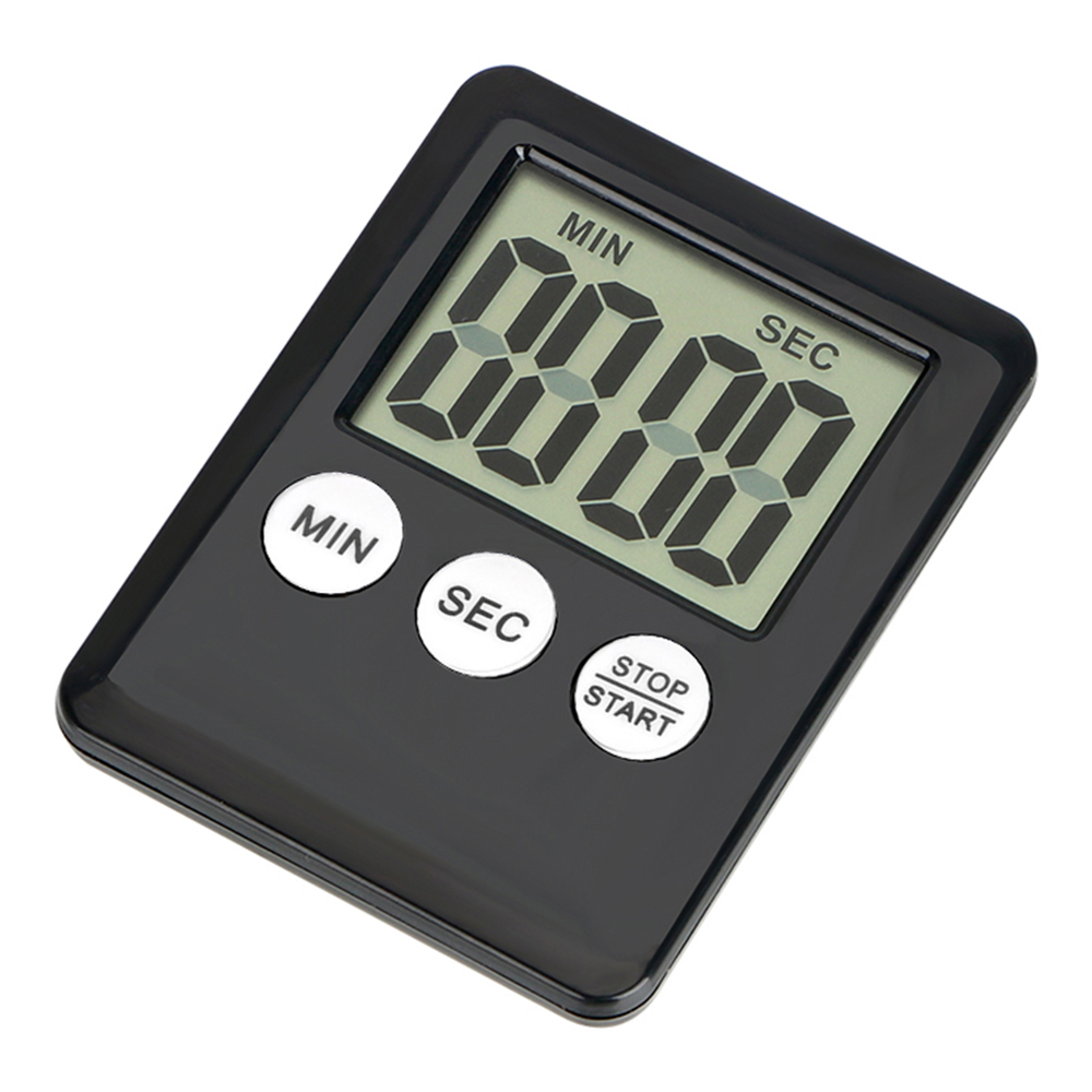 Commercial Kitchen Timer - DIYWORK Alarm Clock Square Large LCD