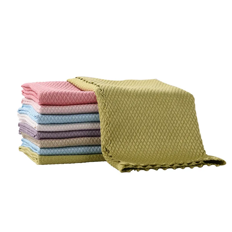 Commercial Kitchen Towels - 5 pcs Household Cleaning Products Cloth