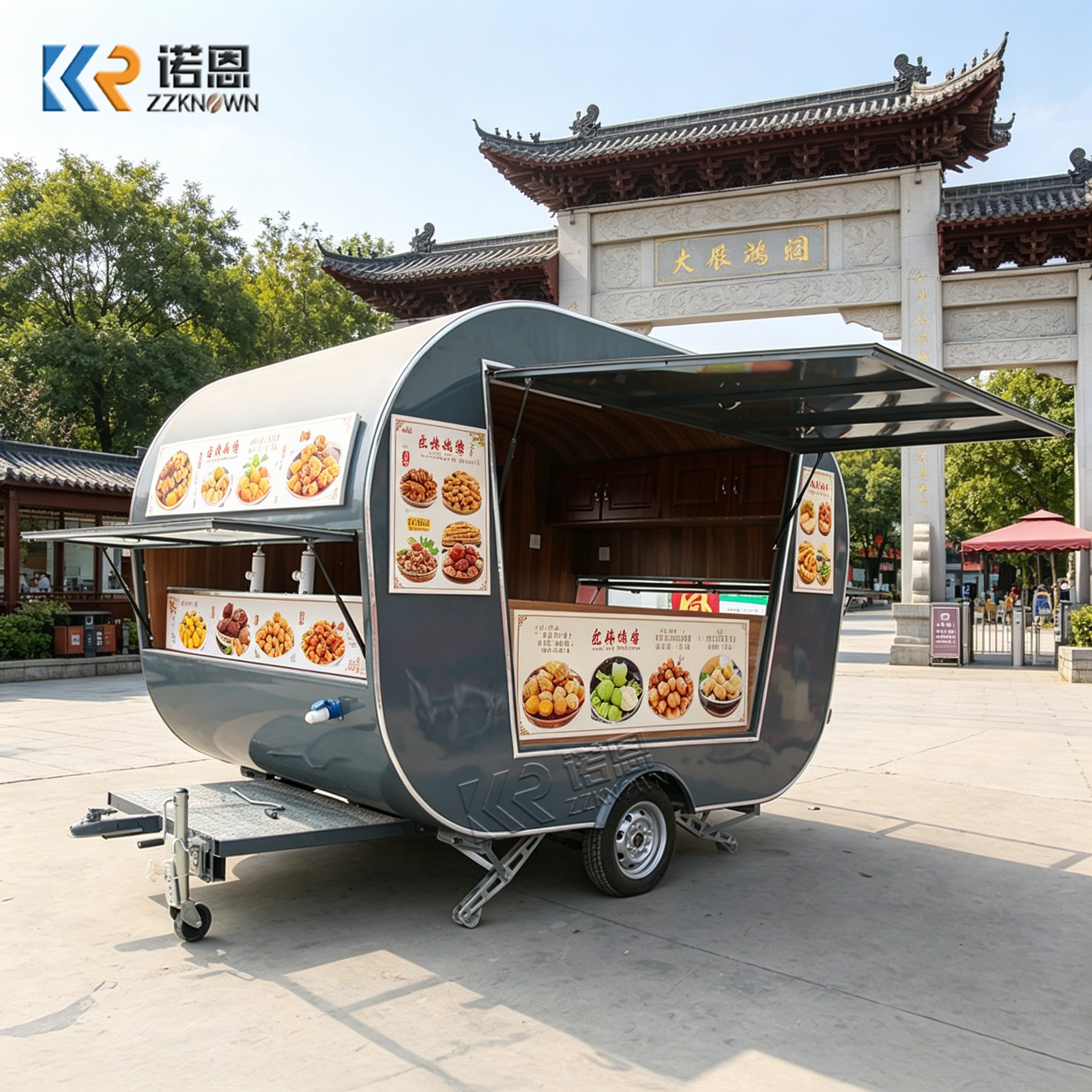Commercial Kitchen Interior - Commercial Mobile Food Vending Trailer Stainless