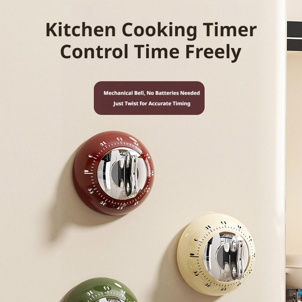 Commercial Kitchen Timer - Magnetic Kitchen Timer Manual Countdown Alarm