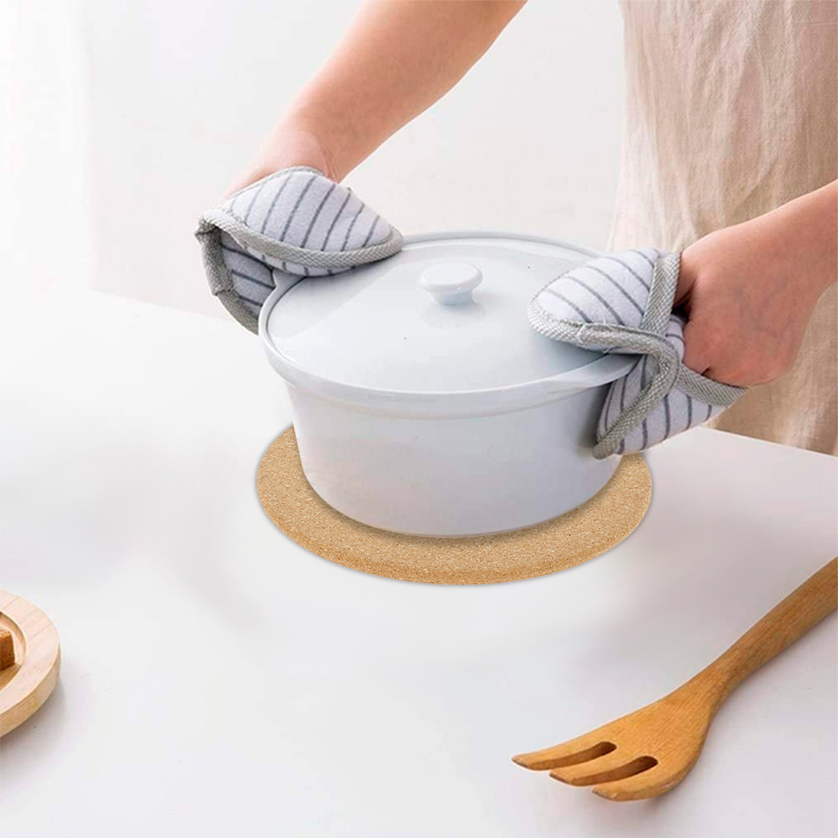 Cork Pot Holder Heat Resistant - Commercial Kitchen Mats review and price