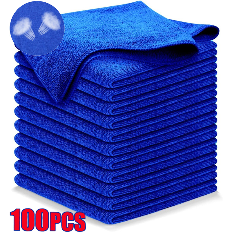 50/100PCS Car Wash Microfiber  - Commercial Kitchen Towels review and price
