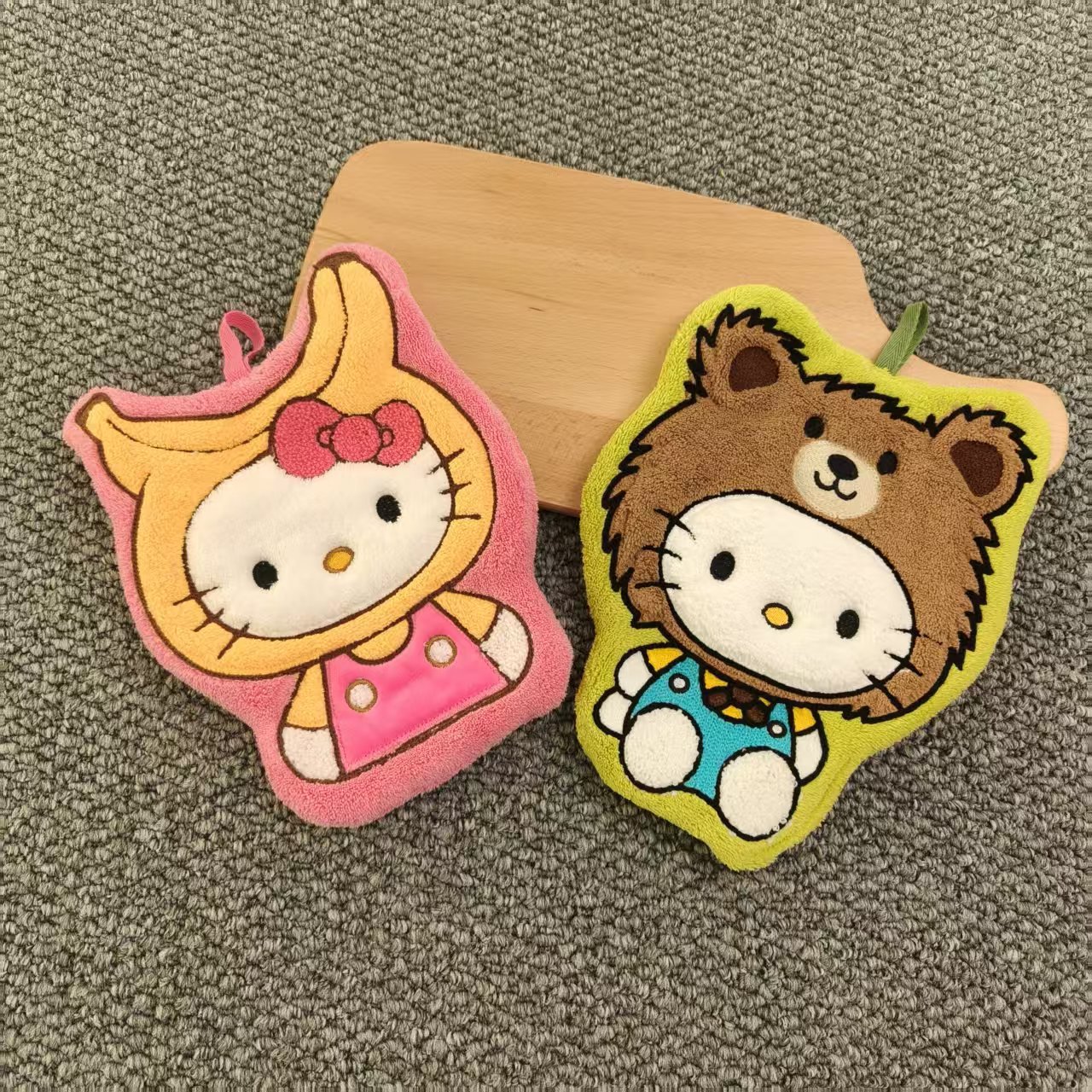 Cute Hello Kitty Cartoon Hangi - Commercial Kitchen Towels review and price