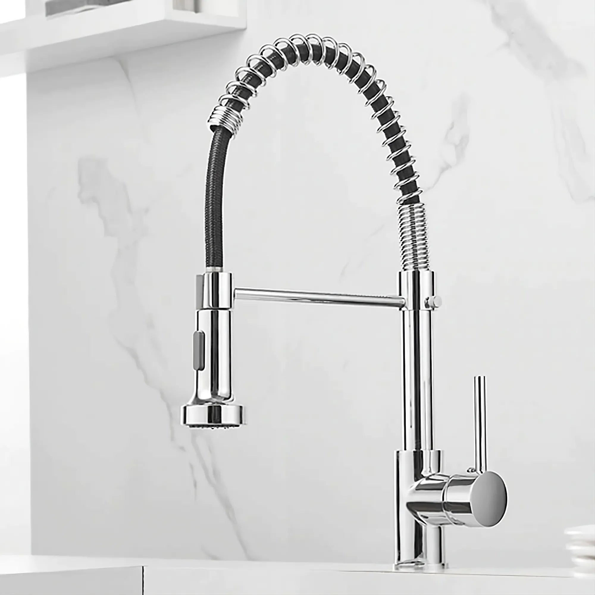 Wholesale Polished Chrome Comm - Commercial Kitchen Mixer Tap review and price