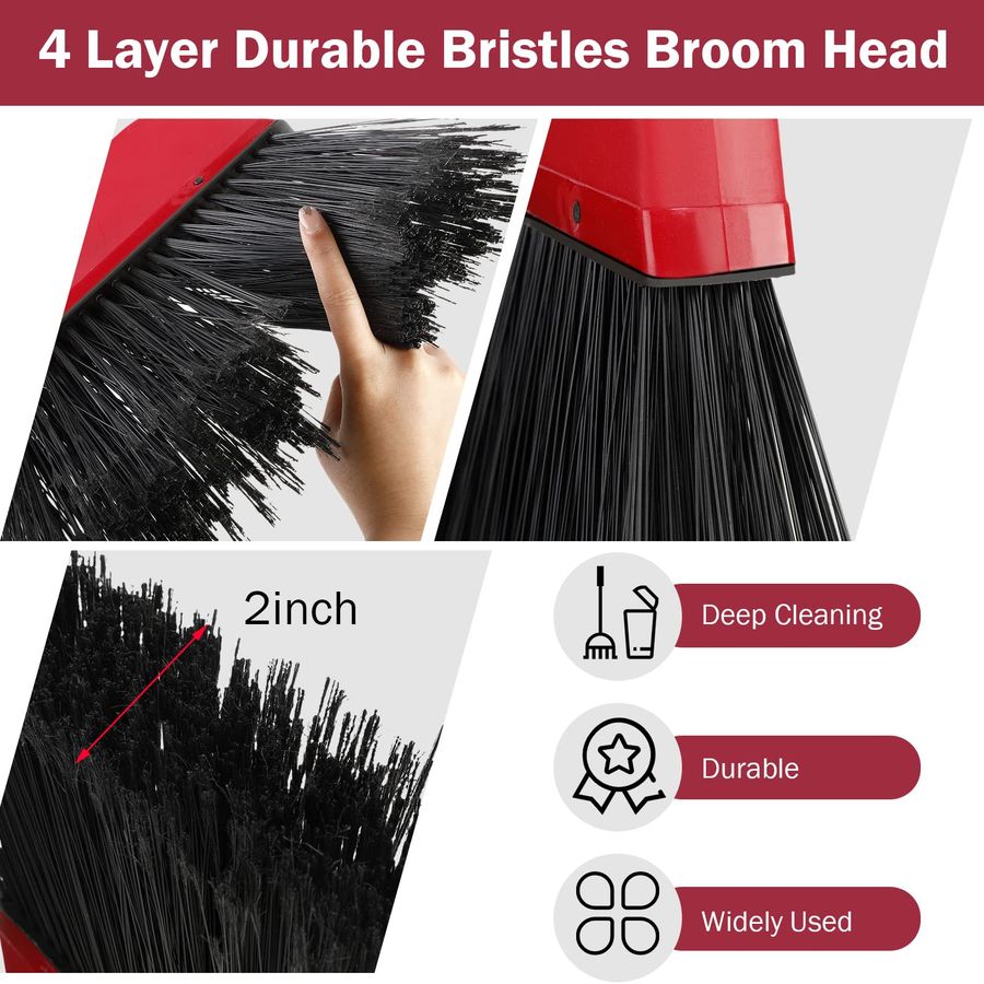 Pcs Outdoor Broom for Floor Cl - Commercial Kitchen Broom review and price