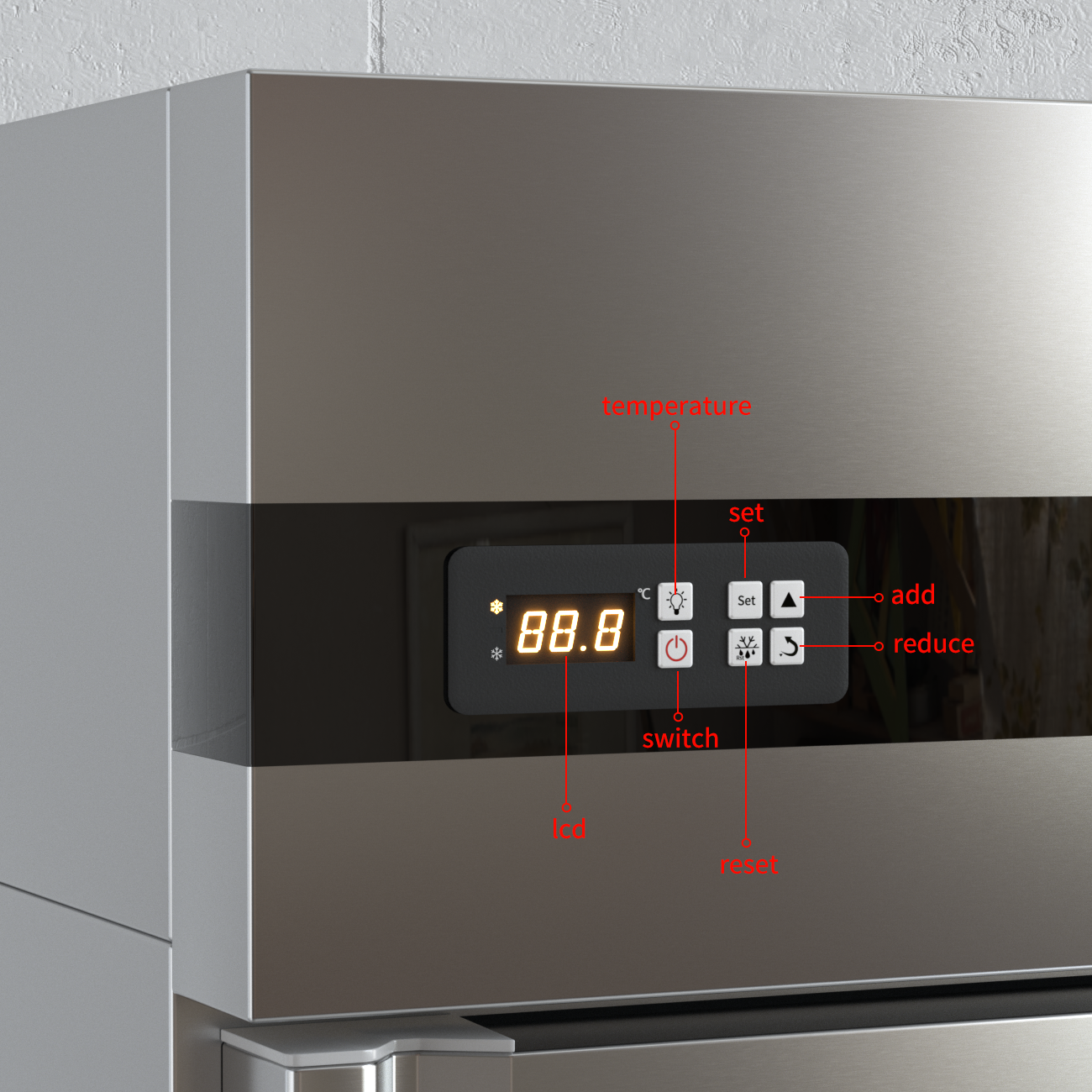 Wholesale Large Capacity High  - Commercial Kitchen Refrigerator review and price
