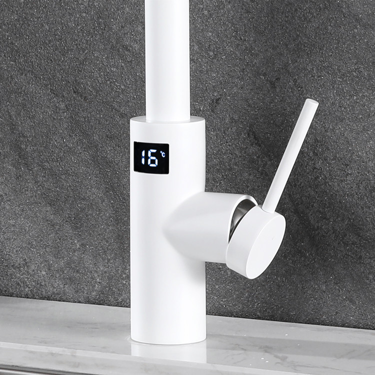White Touch on Digital Kitchen - Commercial Kitchen Faucet review and price