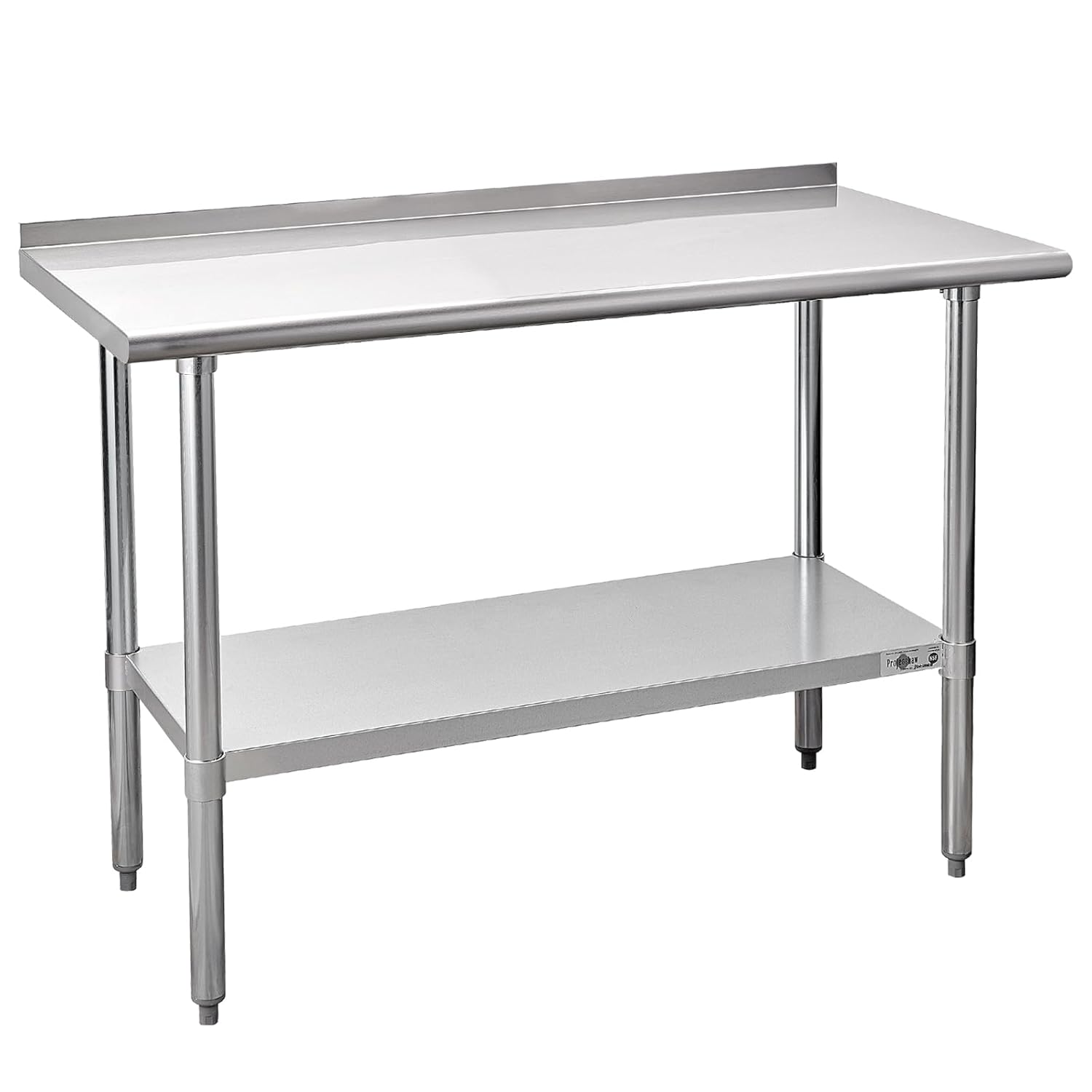 Stainless Steel Prep Table NSF - Commercial Kitchen Backsplash review and price
