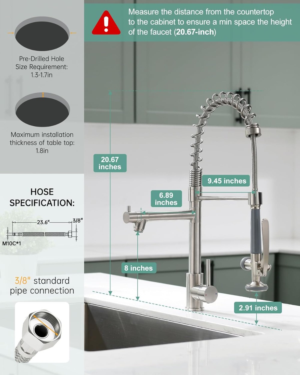 Commercial Pull Down Kitchen S - Commercial Kitchen Faucet review and price