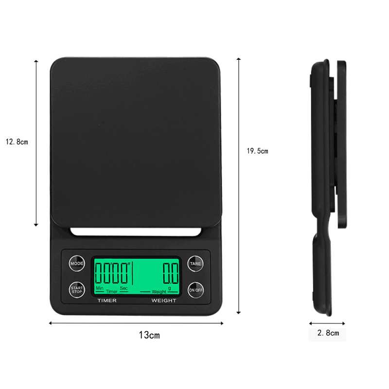Digital Coffee Scale with Time - Commercial Kitchen Timer review and price