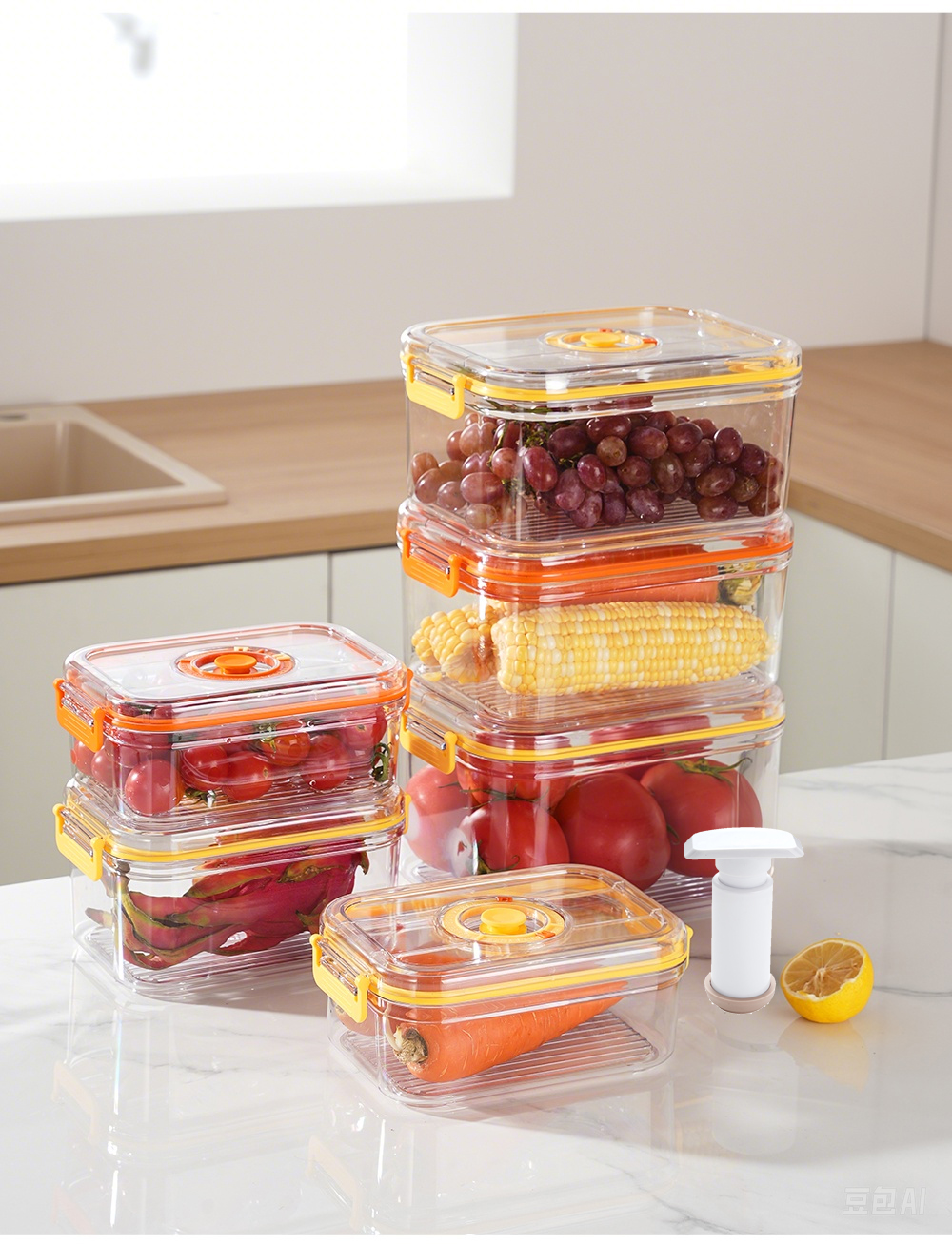 Vacuum Fresh-keeping Box Refri - Commercial Kitchen Refrigerator review and price