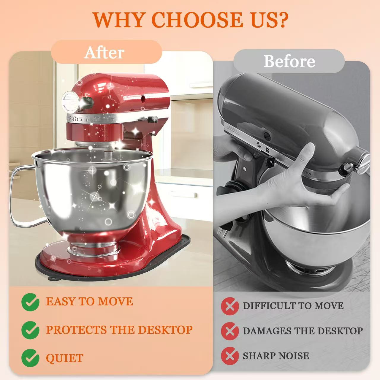 Silicone Sliding Mat for Kitch - Commercial Kitchenaid review and price