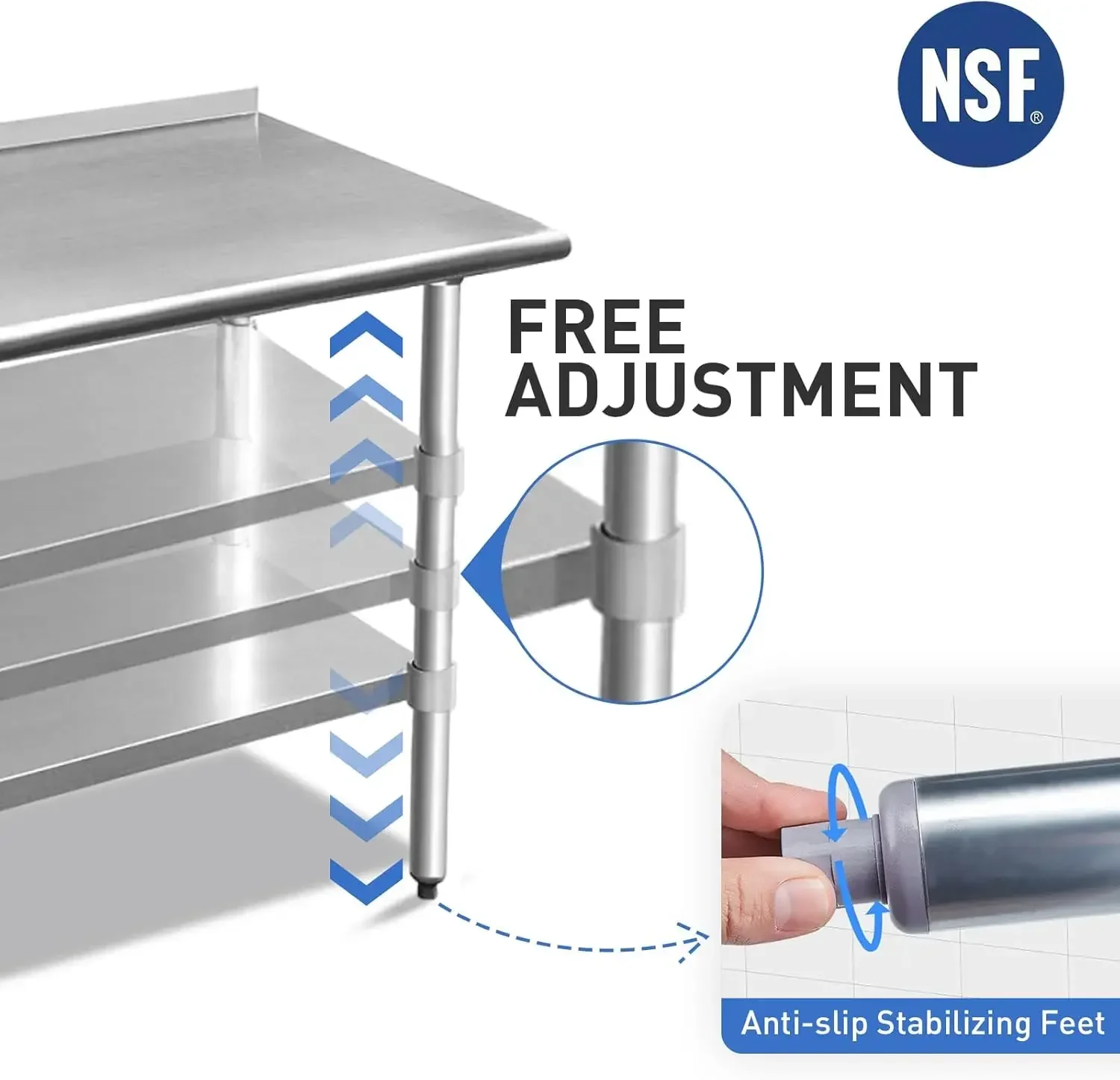 [Hot Sale!]Stainless Steel Tab - Commercial Kitchen Backsplash review and price