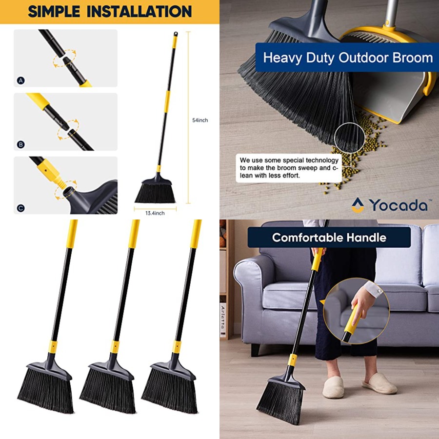 Commercial Broom Outdoor Indoo - Commercial Kitchen Broom review and price