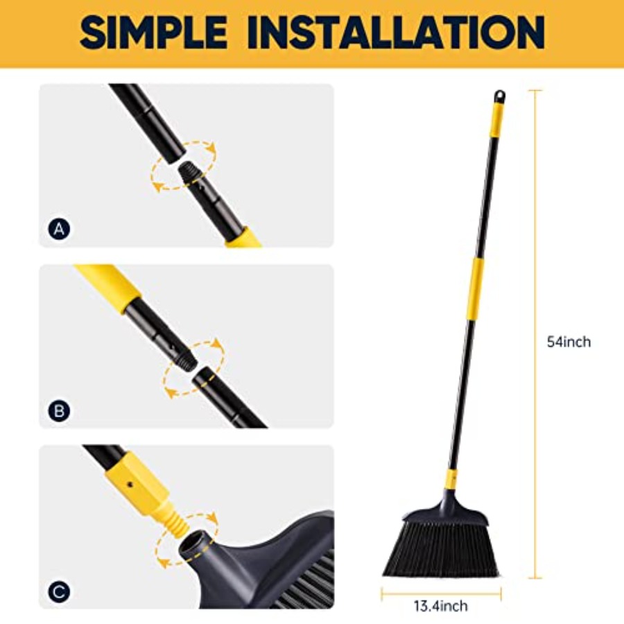 Commercial Broom Outdoor Indoo - Commercial Kitchen Broom review and price
