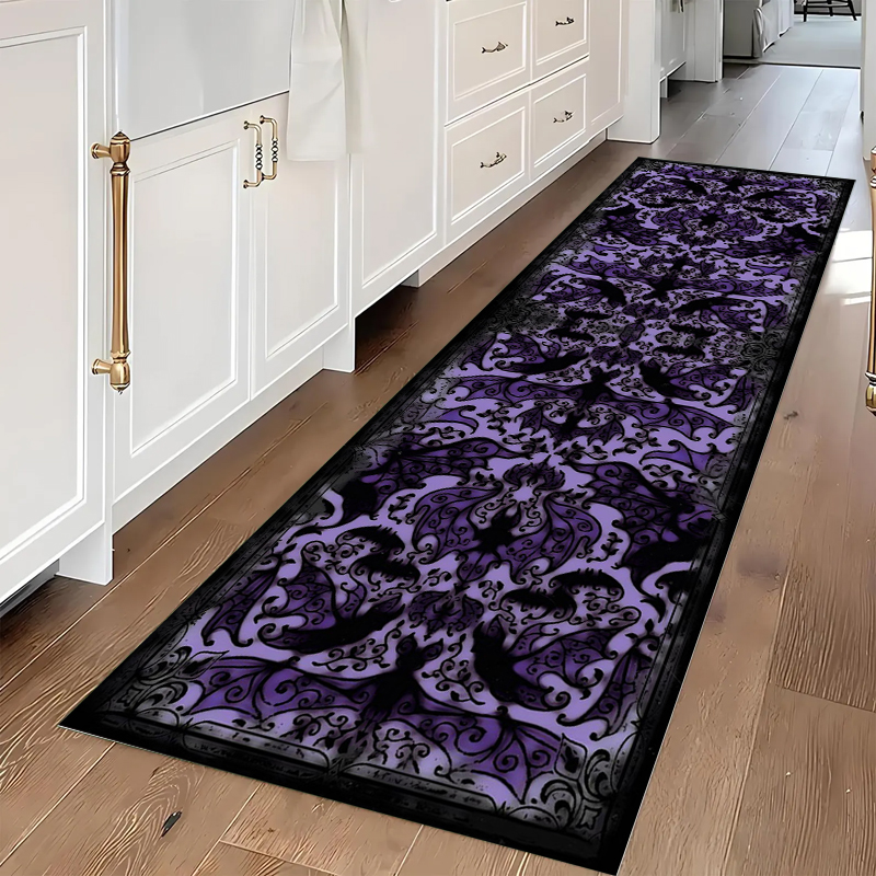 Gothic Skull & Bat Runner Area - Commercial Kitchen Mats review and price