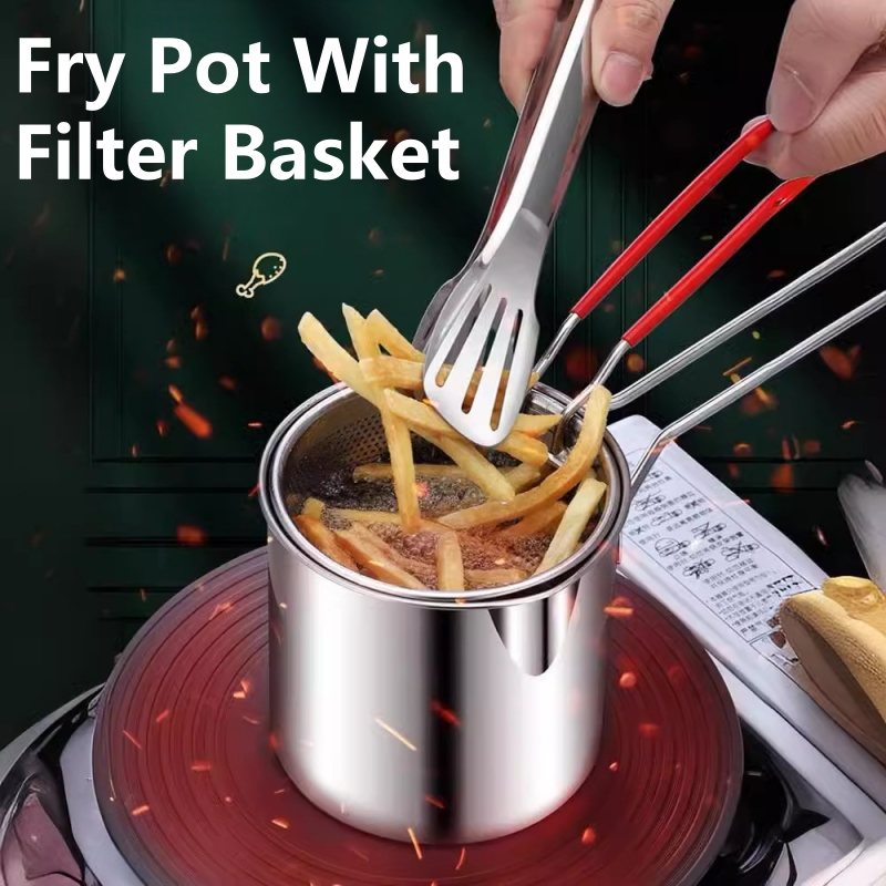 304 Stainless Steel Deep Fryer - Commercial Kitchen Appliance review and price