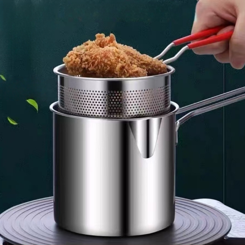 304 Stainless Steel Deep Fryer - Commercial Kitchen Appliance review and price