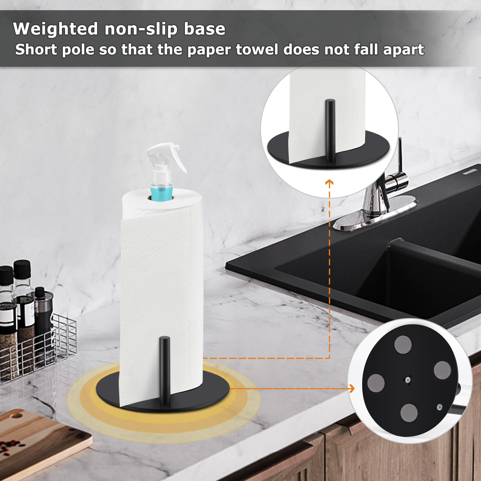 Paper Towel Holder with Spray  - Commercial Kitchen Towels review and price
