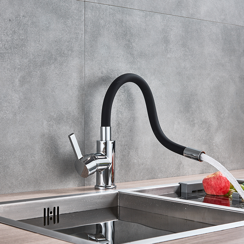 Vidric Chrome Black Kitchen Si - Commercial Kitchen Mixer Tap review and price