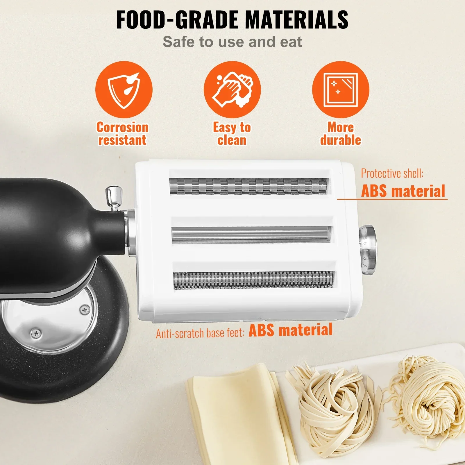 Pasta Maker Attachment 3 in 1  - Commercial Kitchenaid review and price