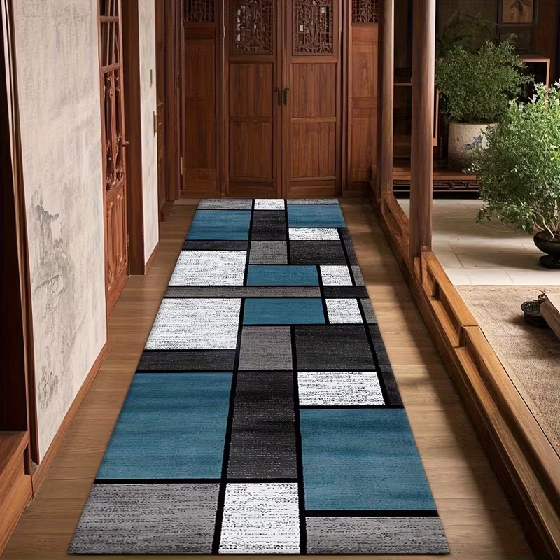 Modern Geometric Patchwork Run - Commercial Kitchen Mats review and price