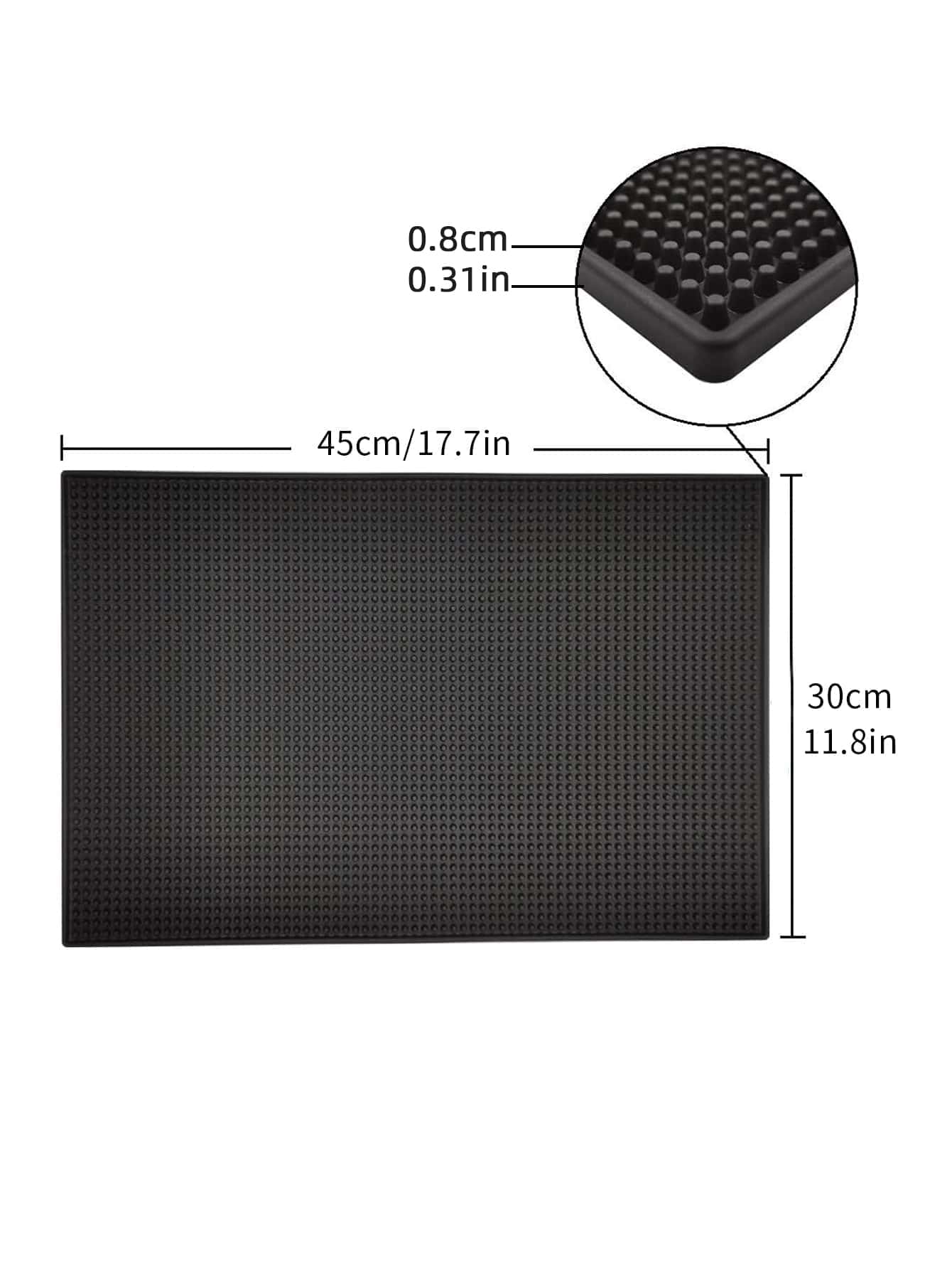 Leeseph Bar Mat 17.7 x 11.8 in - Commercial Kitchen Mats review and price
