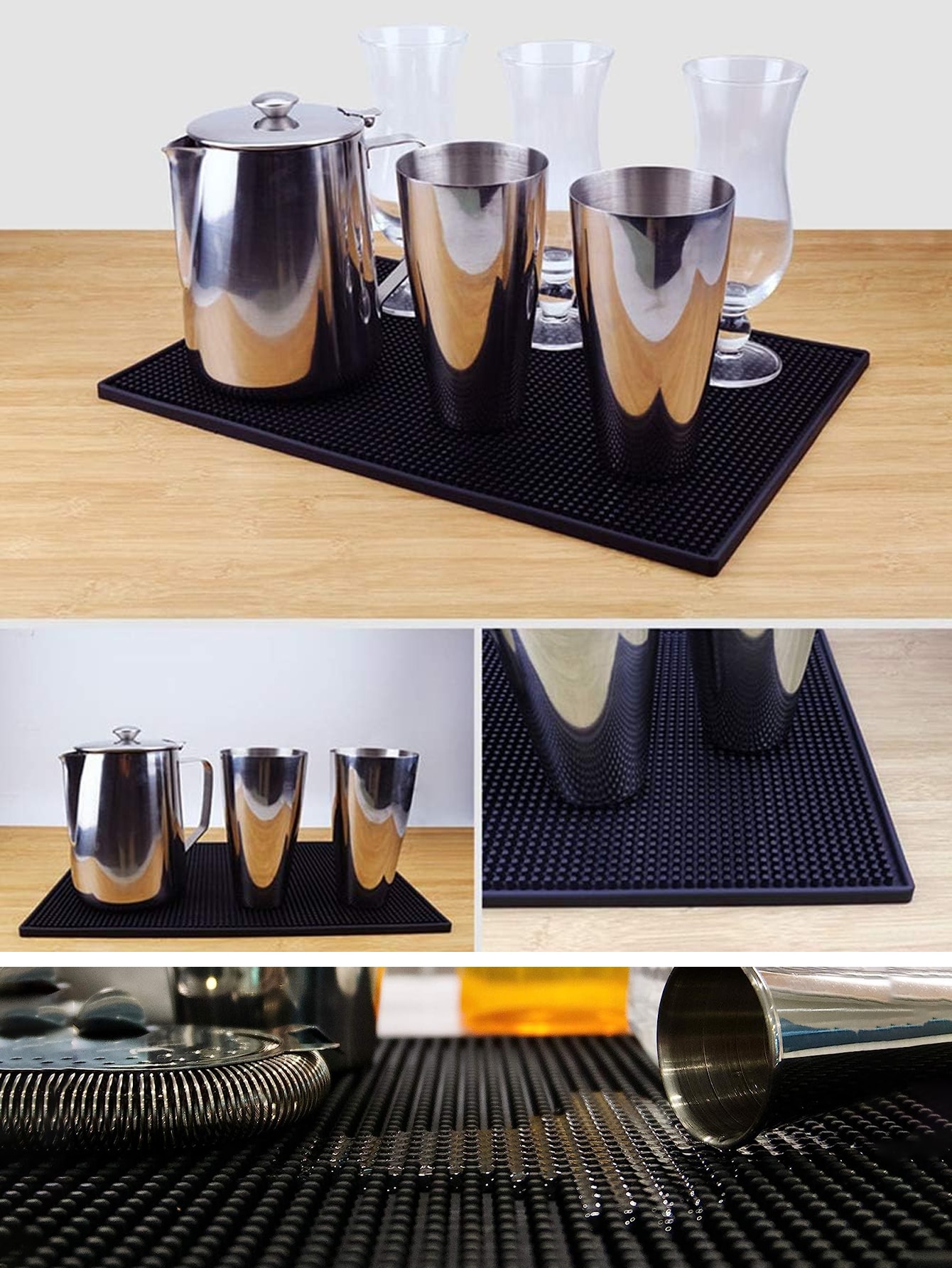 Leeseph Bar Mat 17.7 x 11.8 in - Commercial Kitchen Mats review and price