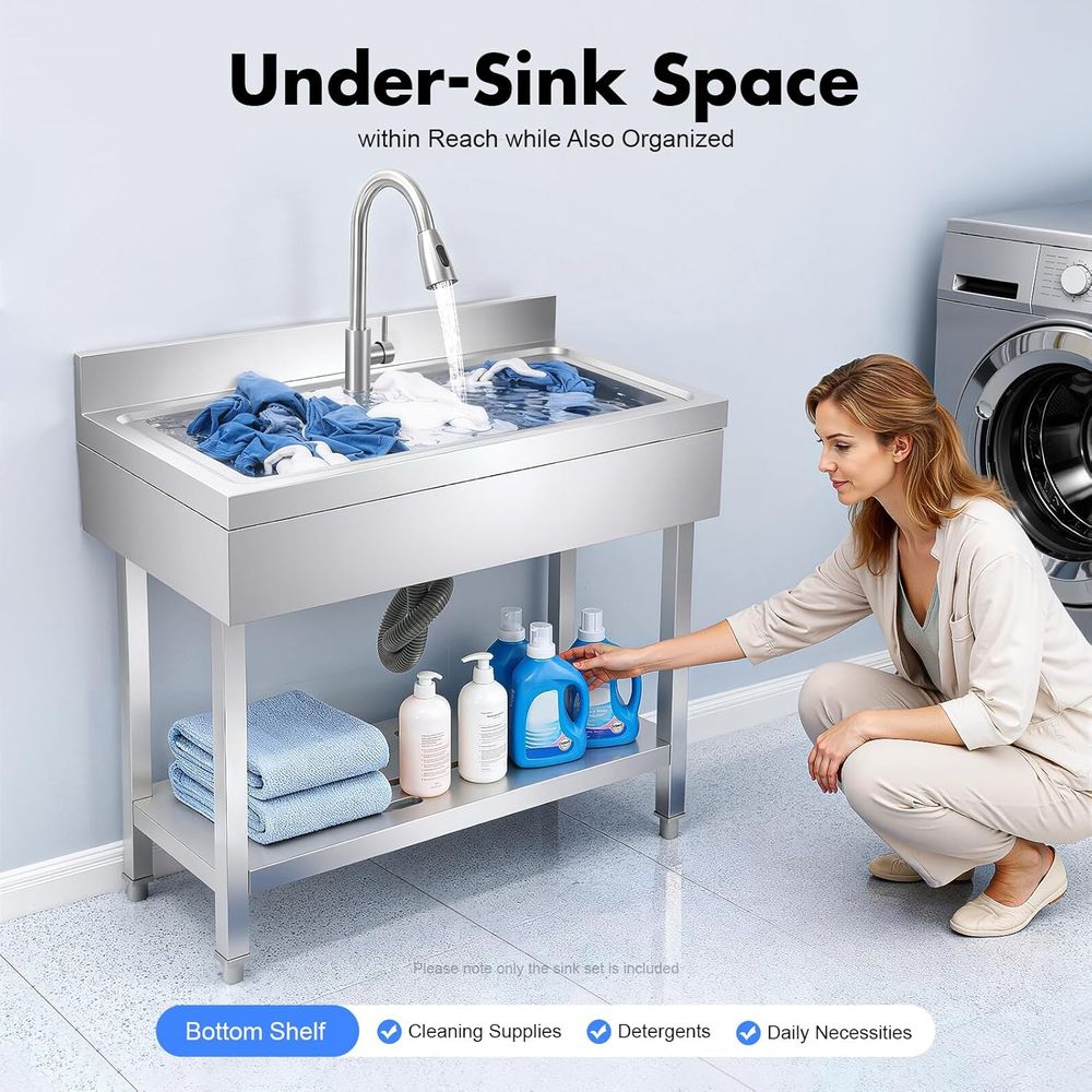 Commercial Grade Stainless Ste - Commercial Kitchen Mixer Tap review and price