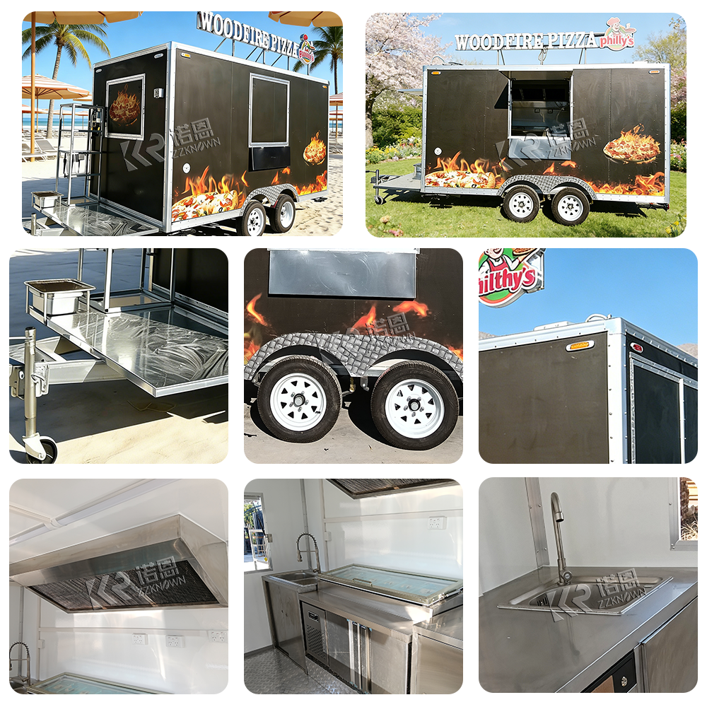 Customizable Food Vending Cart - Commercial Kitchen Interior review and price
