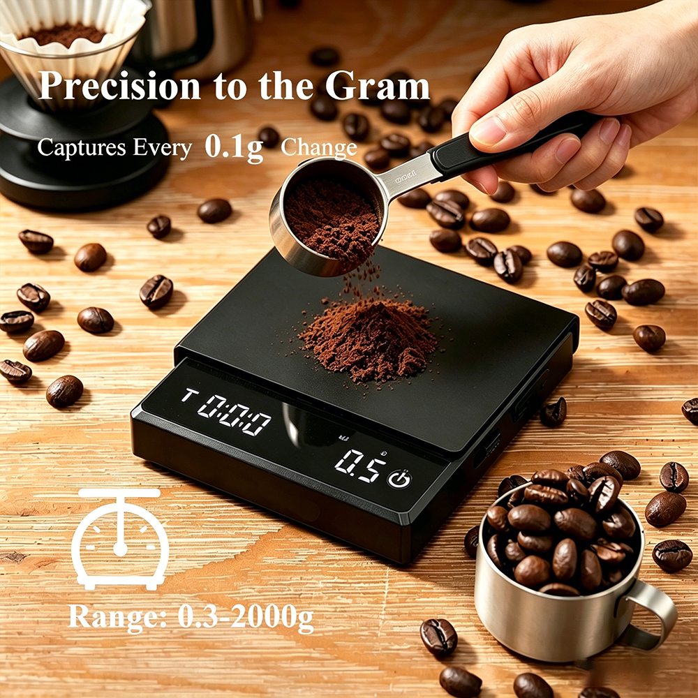 Mini Digital Coffee Scale with - Commercial Kitchen Timer review and price