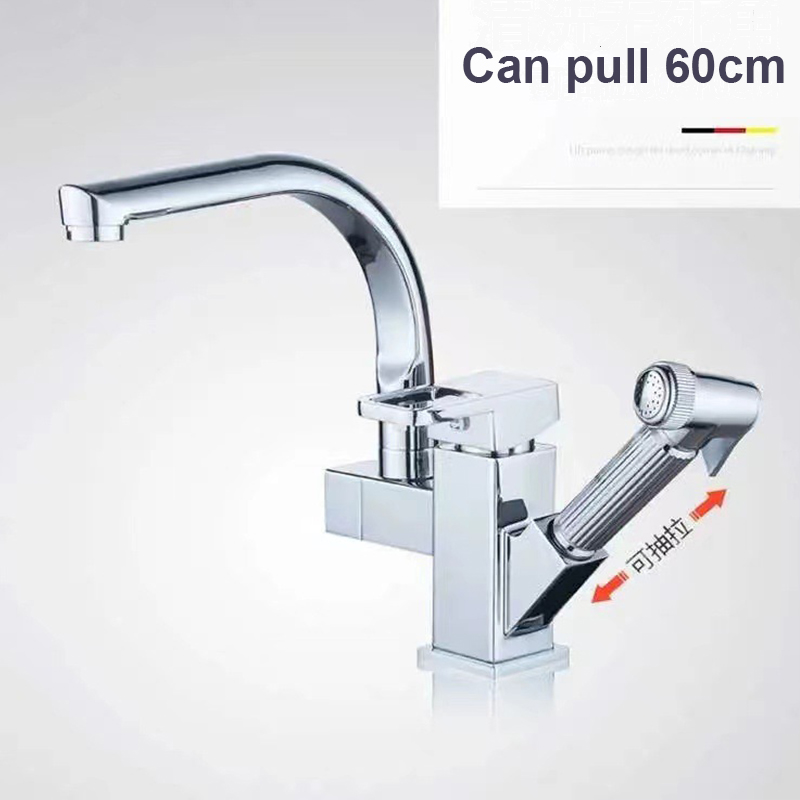 Kitchen Sink Faucet Black Pull - Commercial Kitchen Mixer Tap review and price