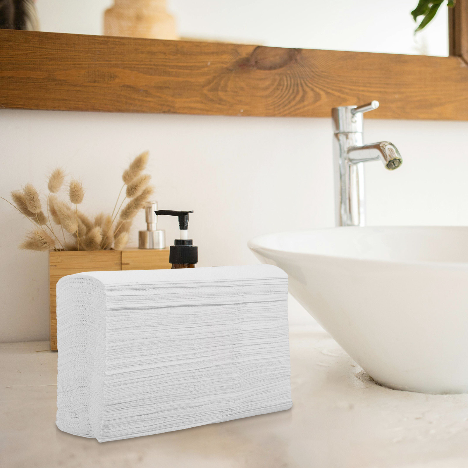Absorbent Soft Wood Pulp Hand  - Commercial Kitchen Towels review and price