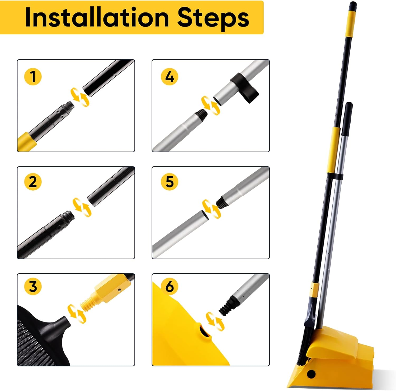 Commercial Broom and Dustpan S - Commercial Kitchen Broom review and price