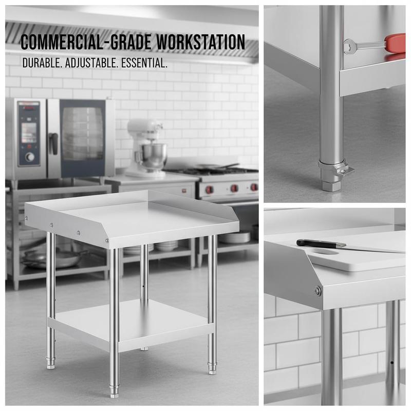 Metal Preparation Station 24 x - Commercial Kitchen Backsplash review and price