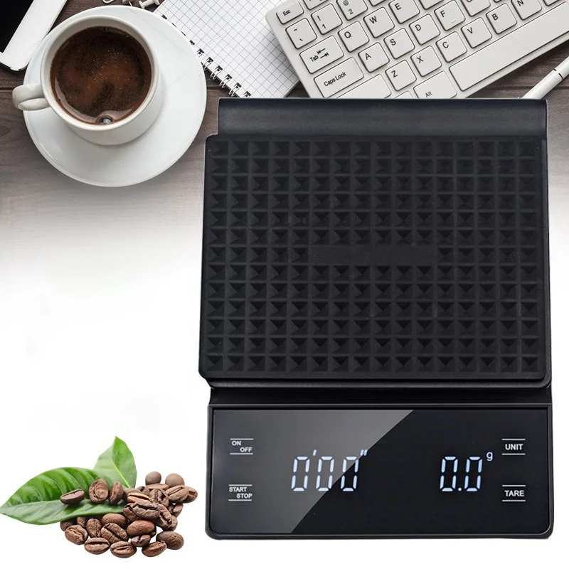 3kg/0.1g Coffee Scale with Tim - Commercial Kitchen Timer review and price
