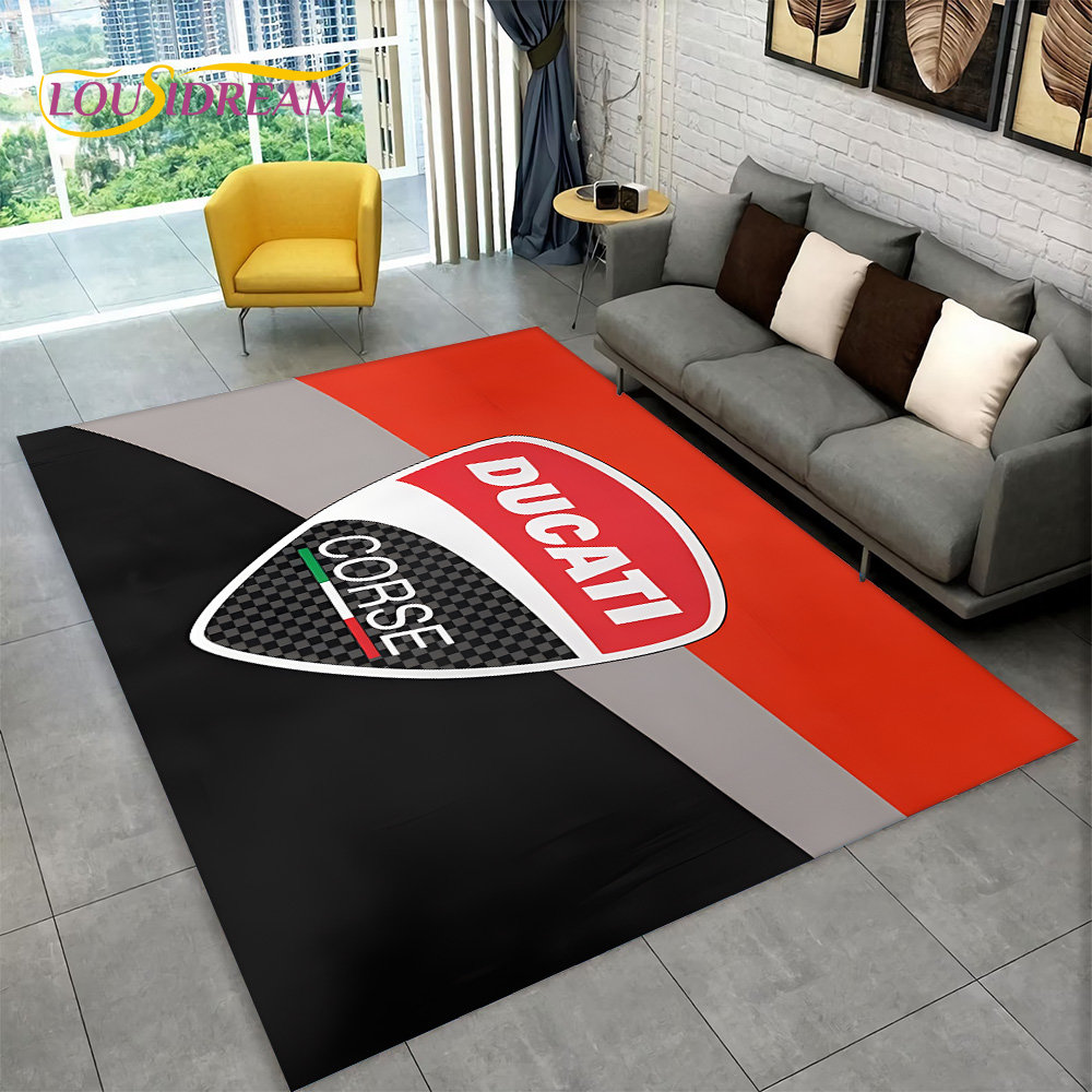 3D D-Ducati Pattern Area Rug L - Commercial Kitchen Mats review and price