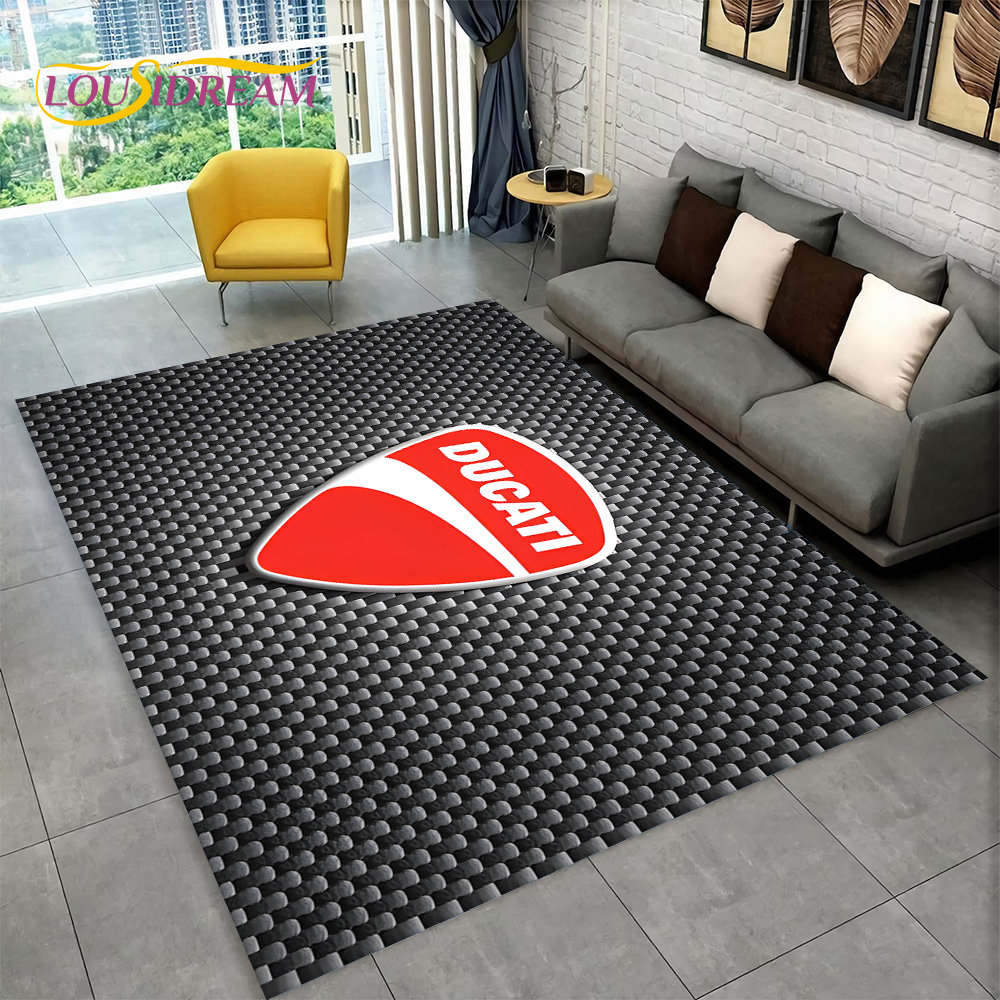 3D D-Ducati Pattern Area Rug L - Commercial Kitchen Mats review and price