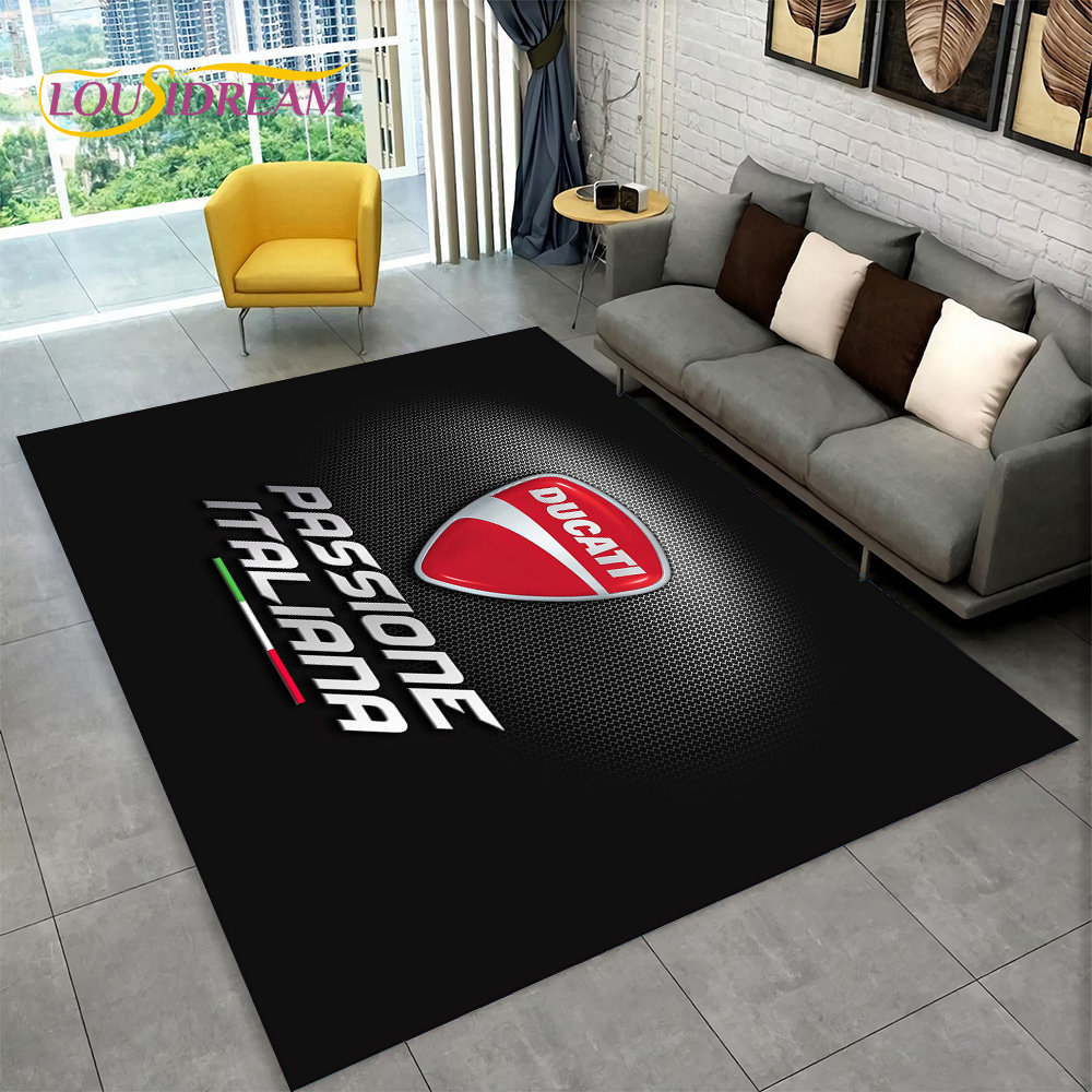 3D D-Ducati Pattern Area Rug L - Commercial Kitchen Mats review and price