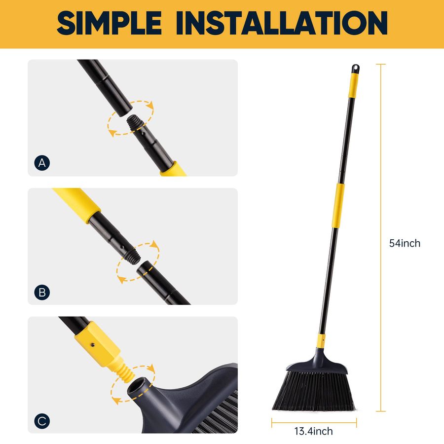 Commercial Broom Outdoor Indoo - Commercial Kitchen Broom review and price
