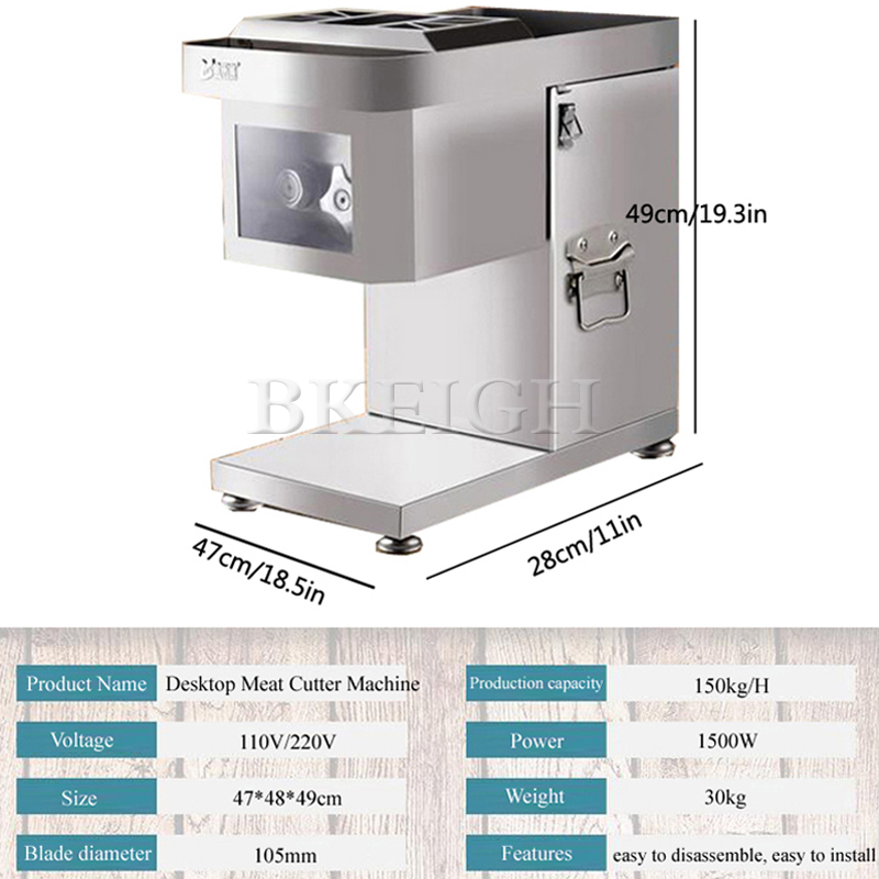 Electric Commercial Meat Cutte - Commercial Kitchen Appliance review and price