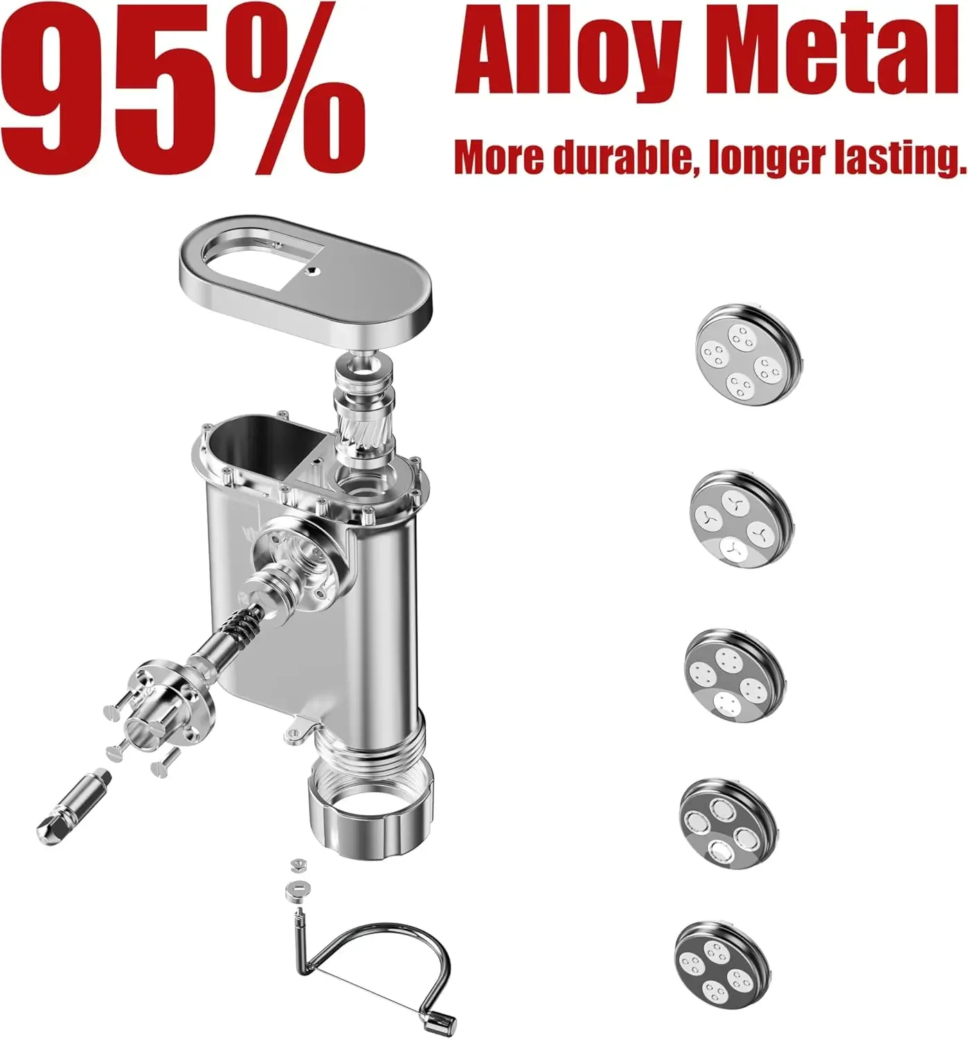 Heavy Duty Metal Pasta Maker A - Commercial Kitchenaid review and price