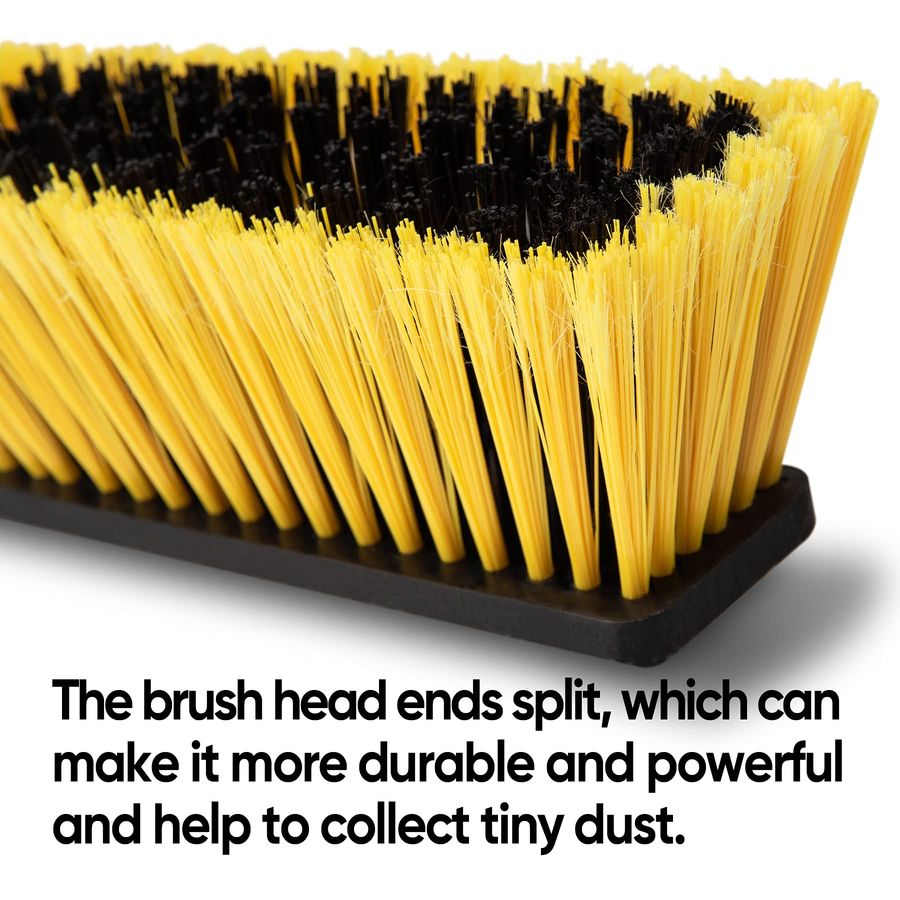 24 inch Push Broom Brush Stiff - Commercial Kitchen Broom review and price