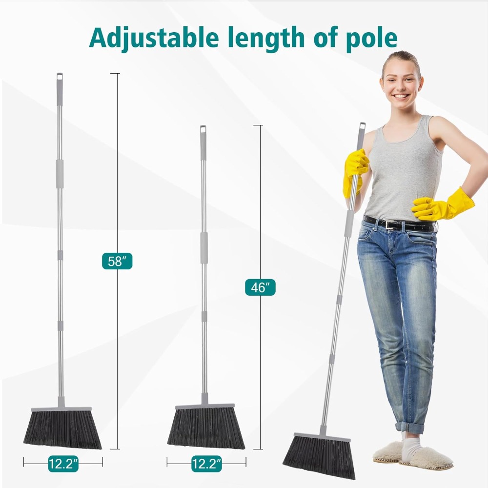 Broom, Outdoor Broom for Floor - Commercial Kitchen Broom review and price