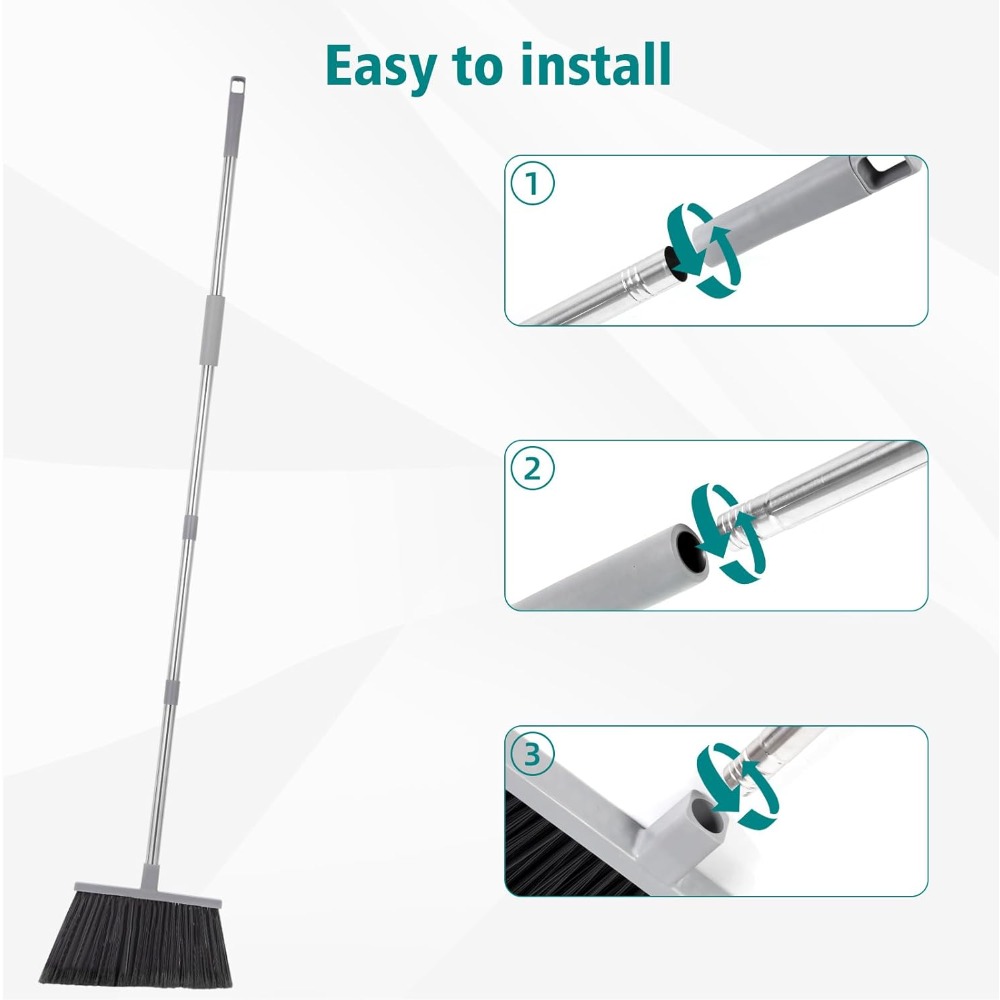 Broom, Outdoor Broom for Floor - Commercial Kitchen Broom review and price
