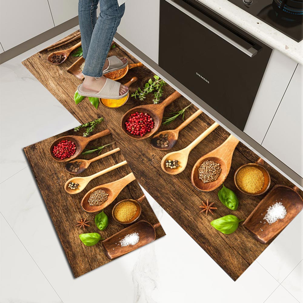 1PC Vegetable Grains Spices Ki - Commercial Kitchen Mats review and price