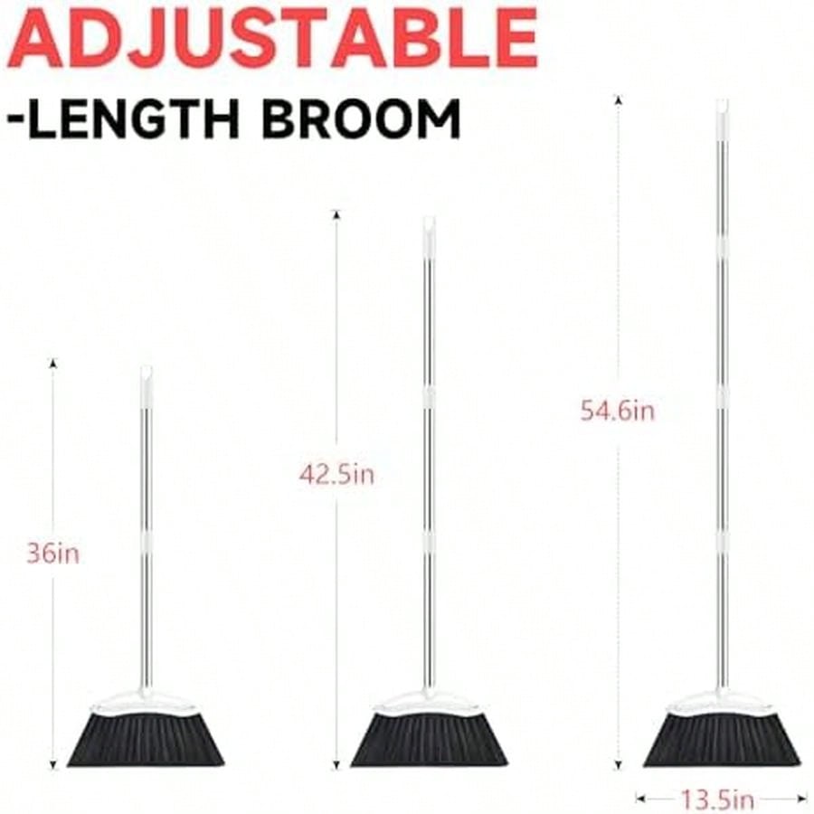 Heavy Duty Broom, 54-Inch Adju - Commercial Kitchen Broom review and price